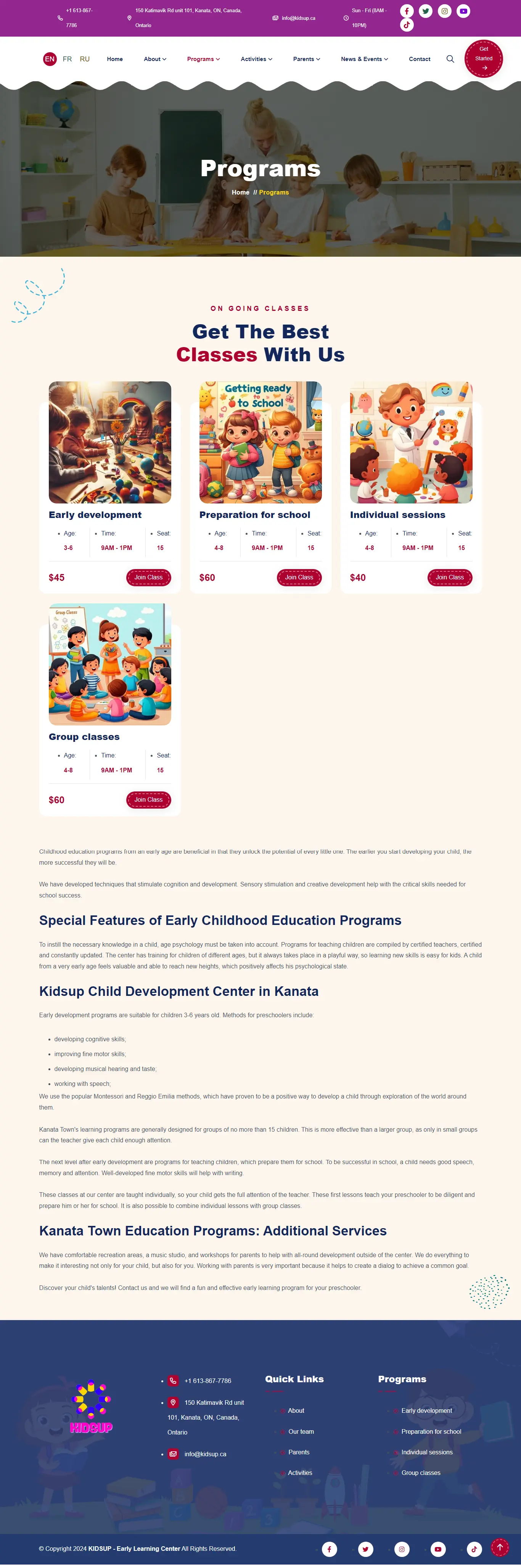 KidSup Kanata Centre De Développement De La Petite Enfance (Canada)-image2